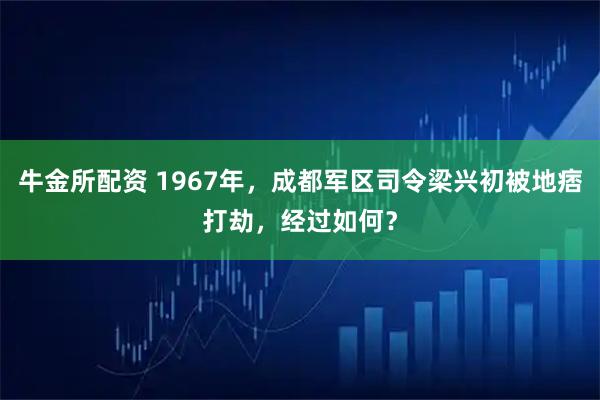牛金所配资 1967年，成都军区司令梁兴初被地痞打劫，经过如何？